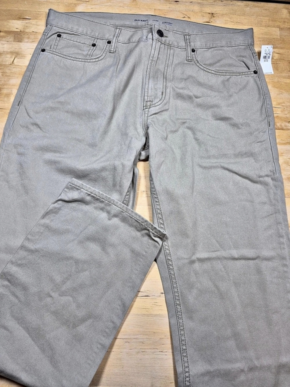 Old Navy Straight Fit Pants Men's Jeans Khaki Waist 36x32